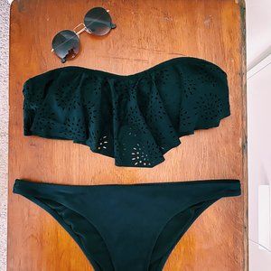 Black Bandeau Bikini Top